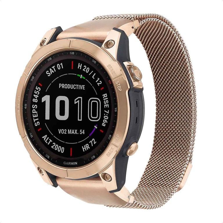 imoshion QuickFit® Bracelet magnétique milanais pour Garmin Watch | connexion 22 mm Neuf - vue 7