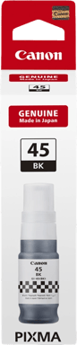 Botella de tinta negra original Canon GI45 - GI45BK/6288C001