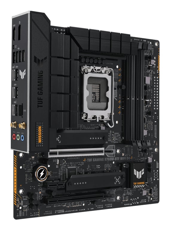 ASUS TUF GAMING B760M-BTF WIFI D4 Intel B760 LGA 1700 micro ATX - Neuf