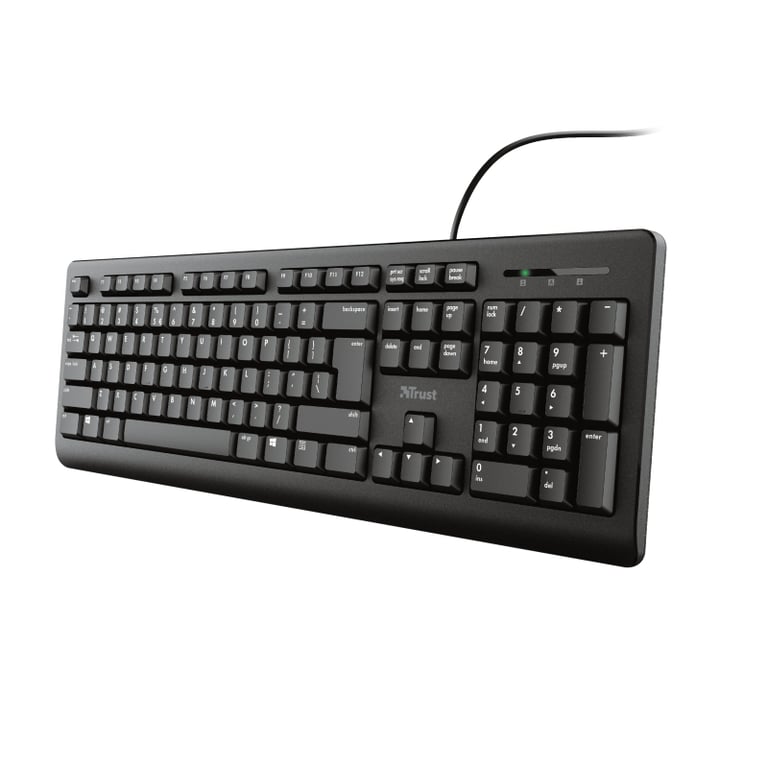 Trust TK 150 clavier Bureau USB QWERTY Italien Neuf