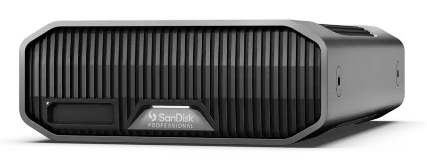 SanDisk Professional 26 to G Drive Project Disque Dur Haute Capacité Thunderbolt 3 USB 10Gbps 7200RPM Ultrastar jusqu'à 260Mo/ en Lecture