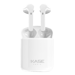 Cuffie wireless on-ear Sonik Lite con custodia di ricarica, bianco brillante