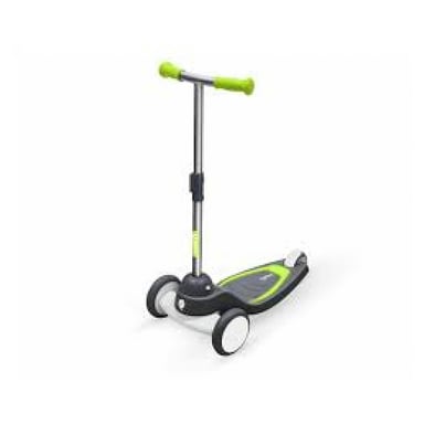 Scooter Mika verde con illuminazione a LED - Ideale per i bambini