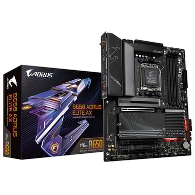 GIGABYTE B650 AORUS ELITE AX 1.0 AMD B650 Emplacement AM5 ATX