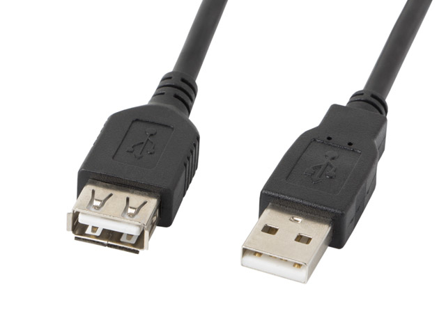 Lanberg CA USBE 10CC 0007 BK câble USB USB 2.0 0 7 USB A Neuf