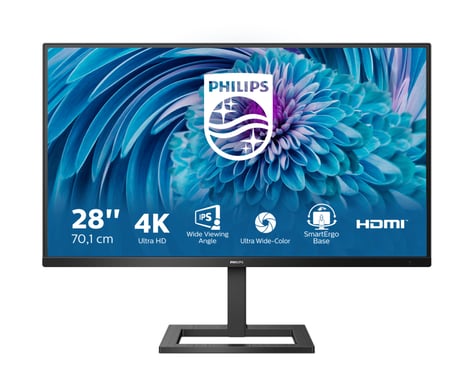 Philips E Line 288E2UAE/00 écran plat de PC 71,1 cm (28'') 3840 x 2160 pixels 4K Ultra HD LCD Noir
