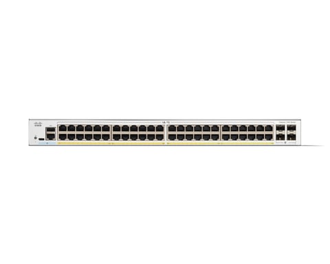 Cisco Catalyst 1300 Géré L2/L3 Gigabit Ethernet (10/100/1000) Connexion Ethernet, supportant l'alimentation via ce port (PoE) Gris
