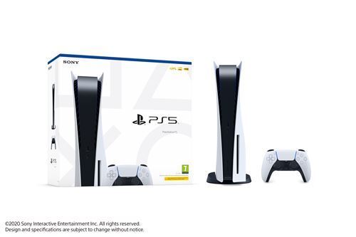 Sony PS5 Standard Edition + Auriculares inalámbricos Pulse 3D Negro y Gris + Horizon Forbidden West