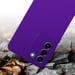 Coque pour Samsung Galaxy S22 PLUS en FLUID VIOLET FONCÉ Housse de protection Étui en silicone TPU flexible