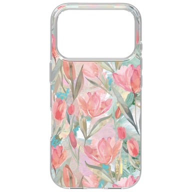 iDeal of Sweden Coque Clear MagSafe pour Apple iPhone 17 Pro - Tulip Bloom