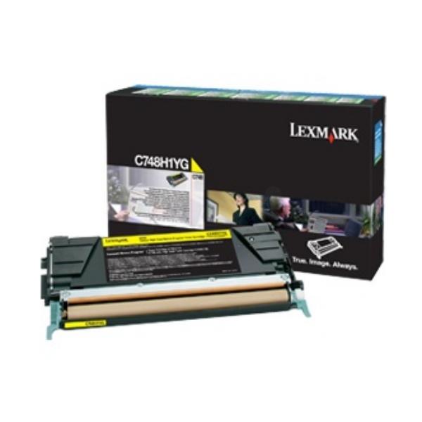 LEXMARK project Toner yellow C748 Neuf
