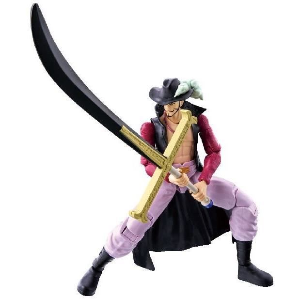 Figurine Anime Heroes articulée One Piece Dracule Mihawk oeil de Faucon 17 cm Neuf - vue 2