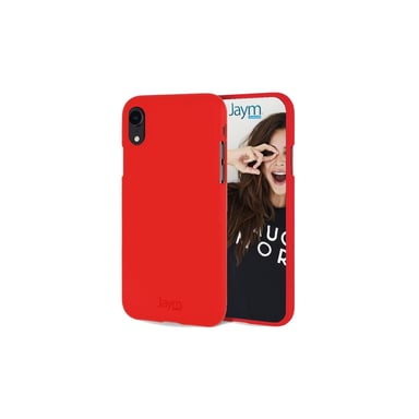 JAYM - Funda de silicona roja de tacto suave para Xiaomi MI 11 Lite 4G / 5G - Acabado de silicona - Tacto ultra suave