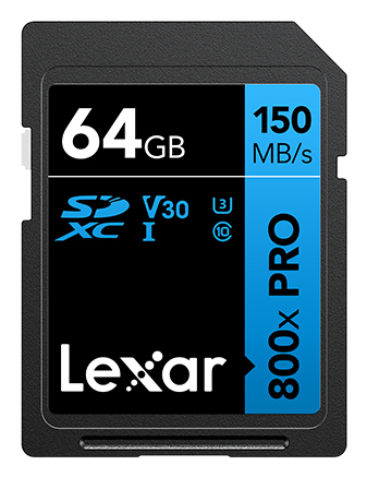 Lexar High Performance 800xPRO SDXC UHS I Classe 10 Neuf - vue 3
