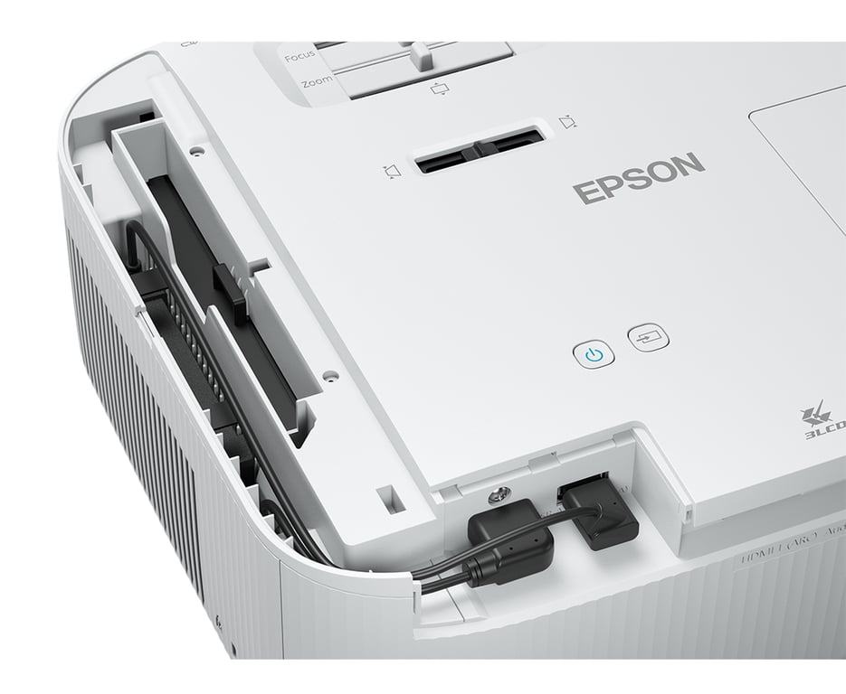 Epson EH-TW6150 2800 ANSI lumens 3LCD 4K (4096x2400) Noir, Blanc - Neuf