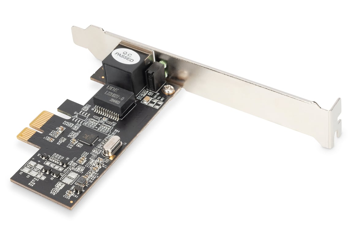 Digitus Carte réseau Gigabit Ethernet PCI Express 2.5G 4 Speed Neuf - vue 2