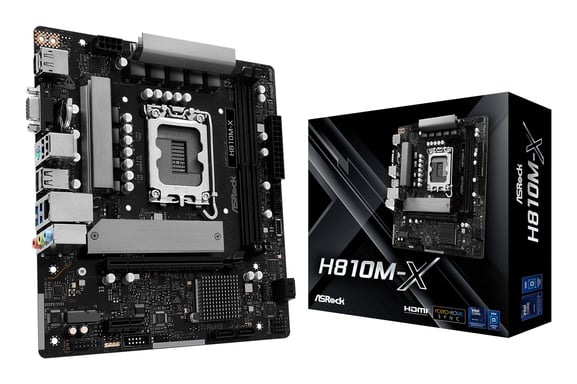 MB ASRock Intel 1851 H810M-X