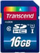 Transcend 16GB SDHC Classe 10 UHS-I 16GB NAND Classe 10