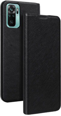 Folio Xiaomi Redmi Note 10/10s Stand Fonction Stand Noir - Circuit court européen Bigben