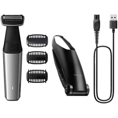 Tondeuse pour homme Philips BG5021/15 - Corps complet, rechargeable, avec accessoire pour le dos