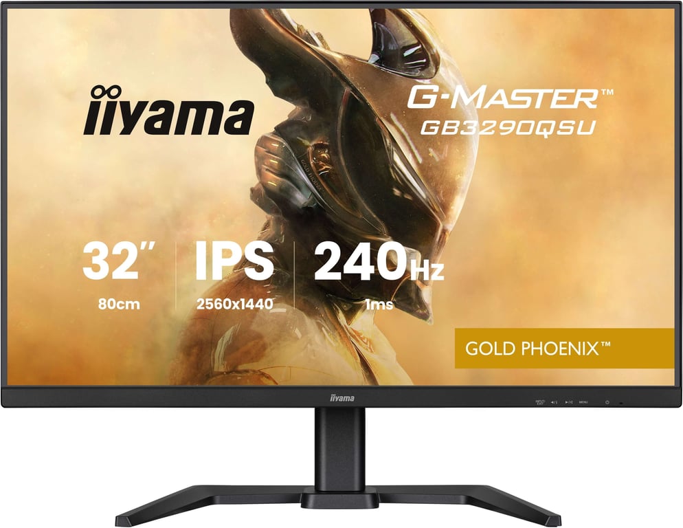 iiyama G-MASTER GB3290QSU-B1 écran plat de PC 80 cm (31.5 ) 2560 x 1440 pixels Quad HD LED Noir - Neuf