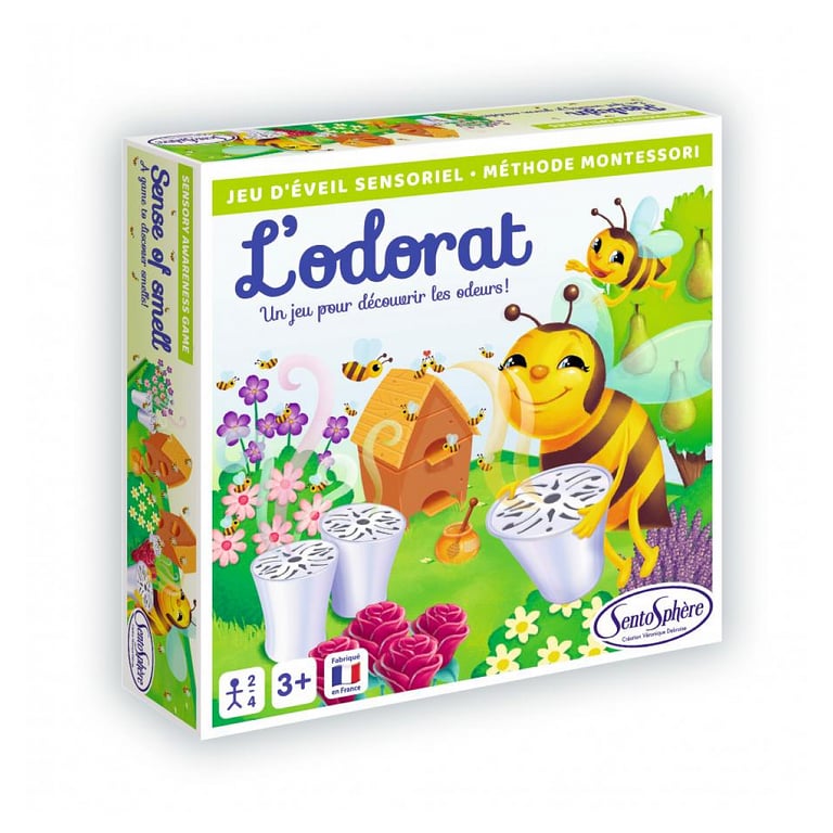 Jeu Sensoriel Éducatif Découvrez les Odeurs de la Nature Neuf