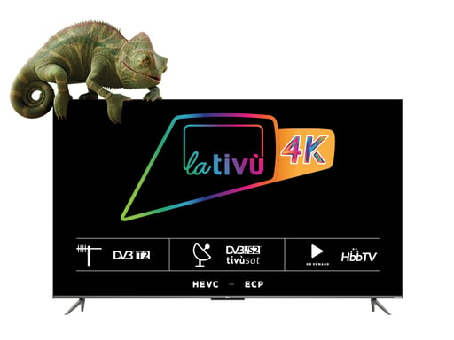 TCL C63 Series 50C631 TV 127 cm (50'') 4K Ultra HD Smart TV Wifi Argent