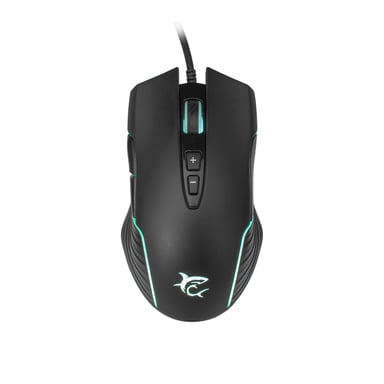 White Shark GM-5003 AZARAH ratón Juego Ambidextro USB tipo A Óptico 6400 DPI