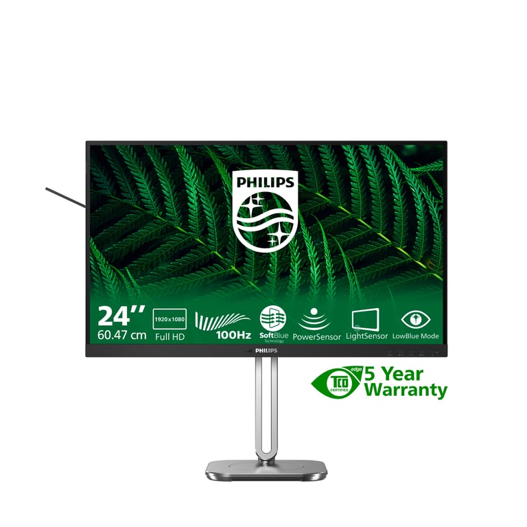 Philips 5000 series 24B2G520000 écran plat de PC 60 5 cm 23.8 1920 x 1080 pixels Full HD LCD Neuf