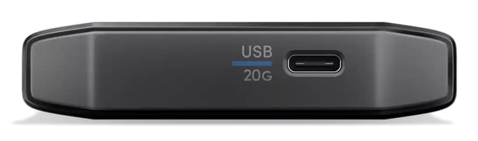 SanDisk Pro-Blade Transport Caja externa para unidad de estado sólido (SSD) Negro