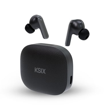 Ksix BTW07N casque True Wireless Stereo (TWS) Ecouteurs Appels/Musique Bluetooth Noir