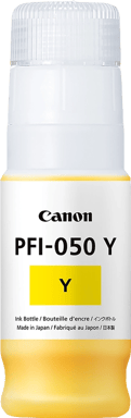 Canon PFI050 Botella de tinta amarilla original - PFI050Y/5701C001