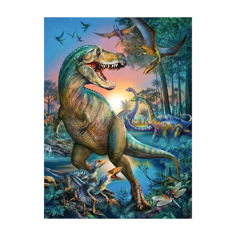 Puzzle XXL 150 pièces - Dinosaure géant pour les enfants à partir de 7 ans - Neuf