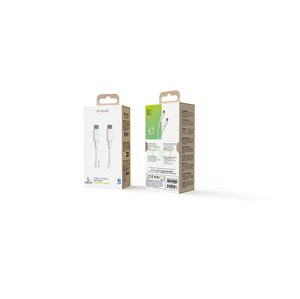 Muvit per cambiare il cavo Usb C/Usb C 3M Bianco