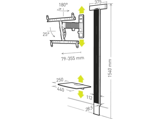 ERARD Support mural fixe 048460 - vue 6