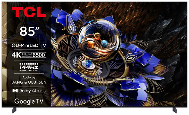 TCL 85X11K TV 2,16 m (85'') 4K Ultra HD Smart TV Wifi Noir 6500 cd/m²