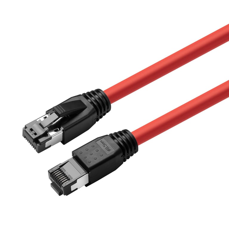 MicroConnect MC-SFTP805R câble de réseau Rouge 5 m Cat8.1 S/FTP (S-STP)