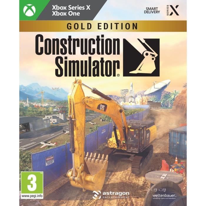 Construction Simulator Jeu Xbox Series X Gold Edition - vue 2