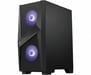 MSI MAG Forge 100M Midi Tower Noir, Transparent