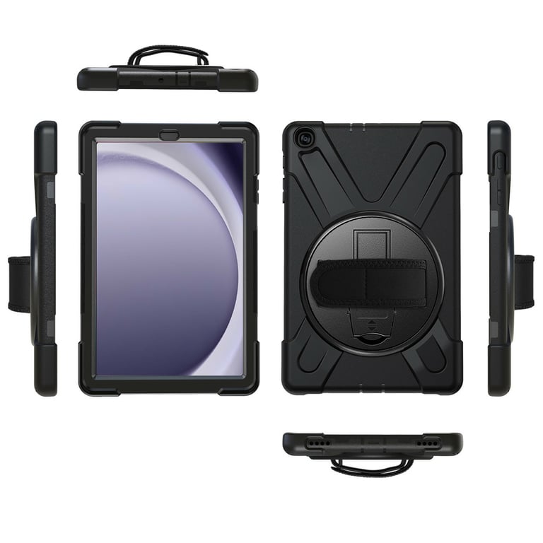 Akashi ALTCTABA9STRG funda para tablet 22,1 cm (8.7 ) Antigolpes Negro - Nuevo