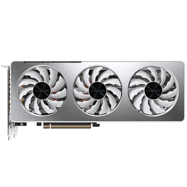 GIGABYTE GeForce RTX 3060 Ti VISION OC 8G (rev. 2.0) NVIDIA 8 Go GDDR6 - Neuf