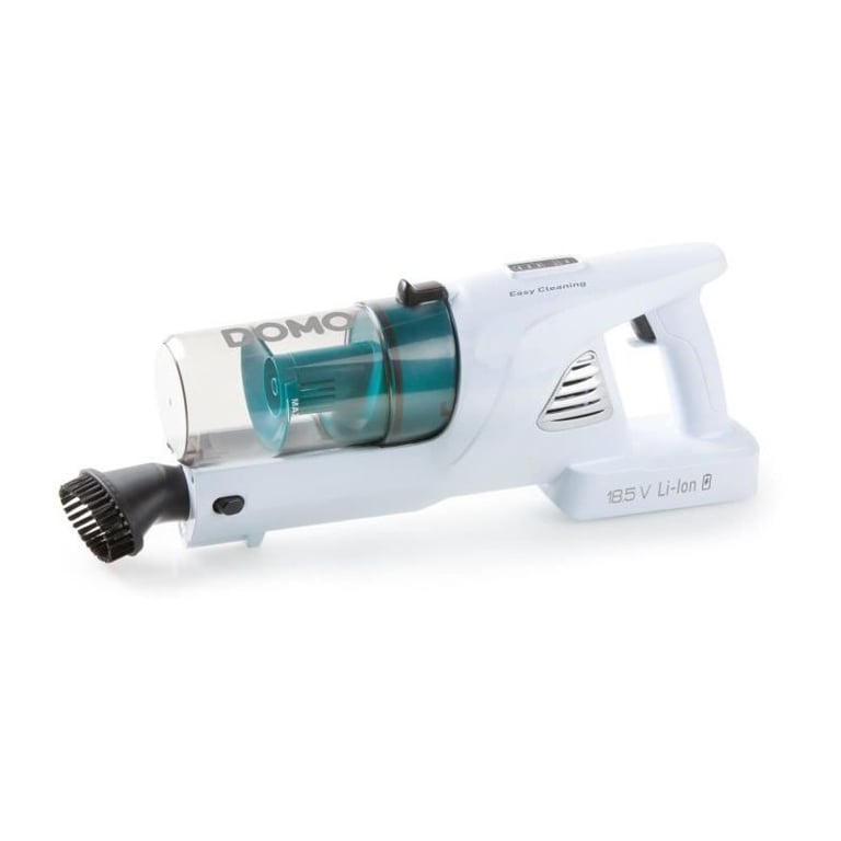 DOMO DO233SV Aspirateur balai sans fil 2 en 1 2 vitesses Système cyclonique Autonomie 20min Réservoir poussière - vue 4