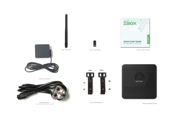 Zotac ZBOX edge MI648 PC de tamaño 0,64L Negro i5-1340P 1,9 GHz