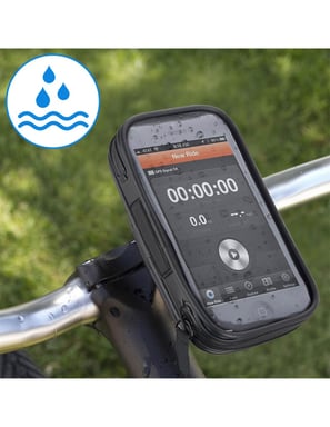 Altadif ALTBIKEWATERPBLK support Mobile/smartphone Noir