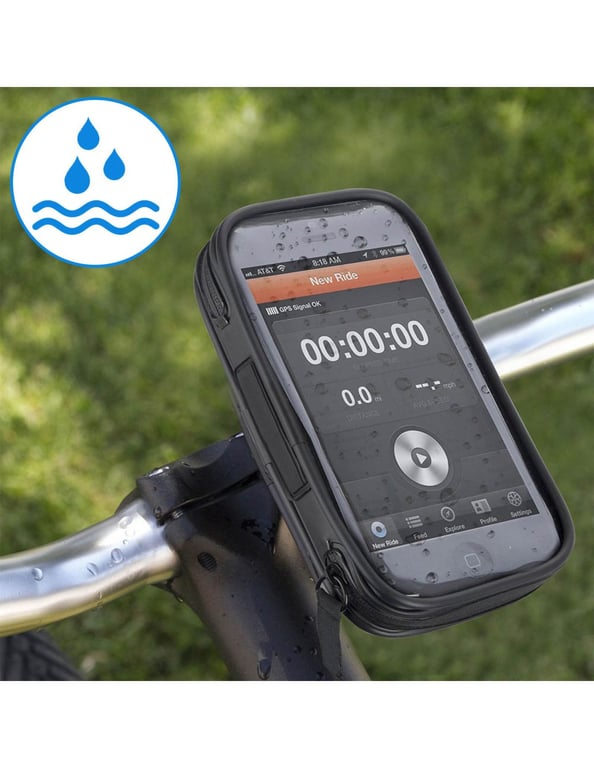 Altadif ALTBIKEWATERPBLK support Mobilesmartphone Neuf - vue 2