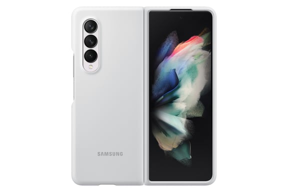 Custodia in silicone liscia ed elegante per Galaxy Z Fold3