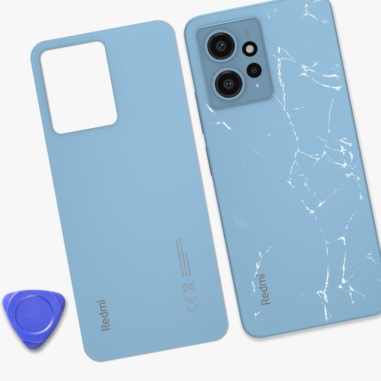 Cache batterie pour Xiaomi Redmi Note 12 4G Original Service Pack Neuf - vue 2