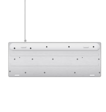 Trust GXT 833W Thado teclado Juego USB QWERTY Español Blanco