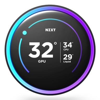 NZXT Kraken Elite 240 Procesador Sistema de refrigeración líquida todo en uno 12 cm Negro 1 pieza(s)