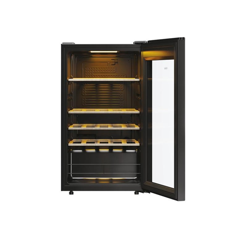 CAVE A VIN Monozone  Classe G // 37 dB(A) 90 L - 34 bouteilles Réglage HAIER - HWS34GGH1 - Neuf